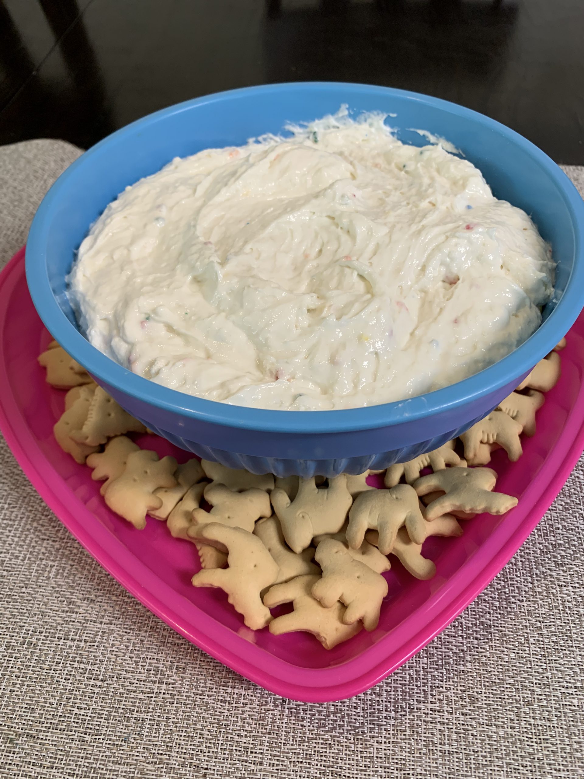 Funfetti with Animal Crackers