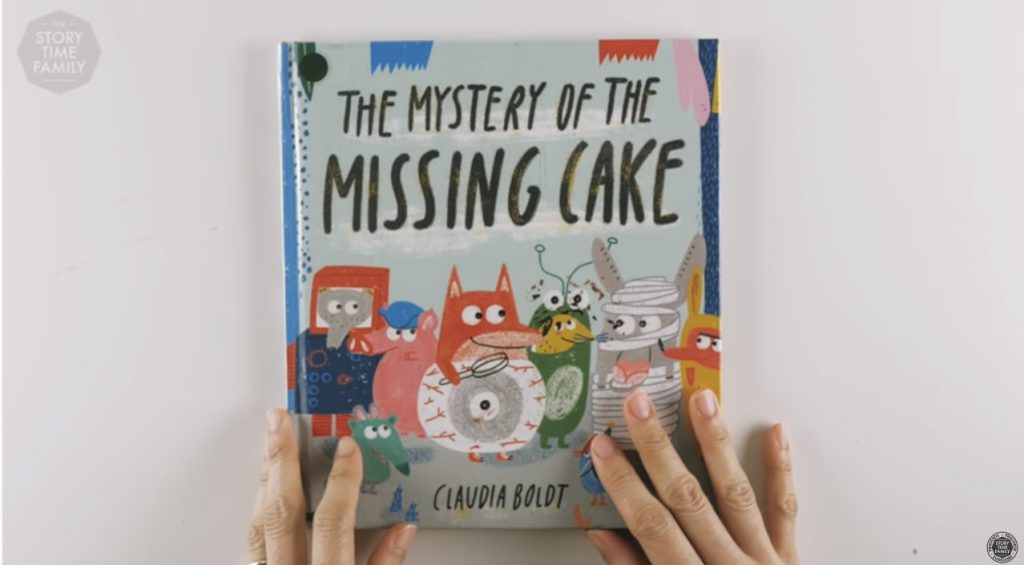 screen shot of the missing cake book