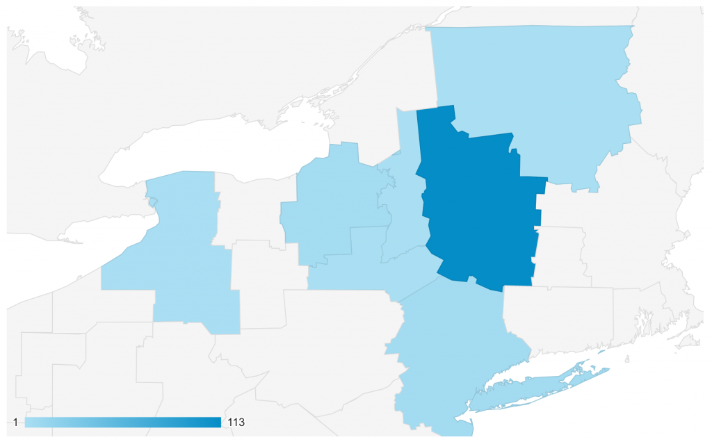 GEO location New York Metro areas - 8-27-2020