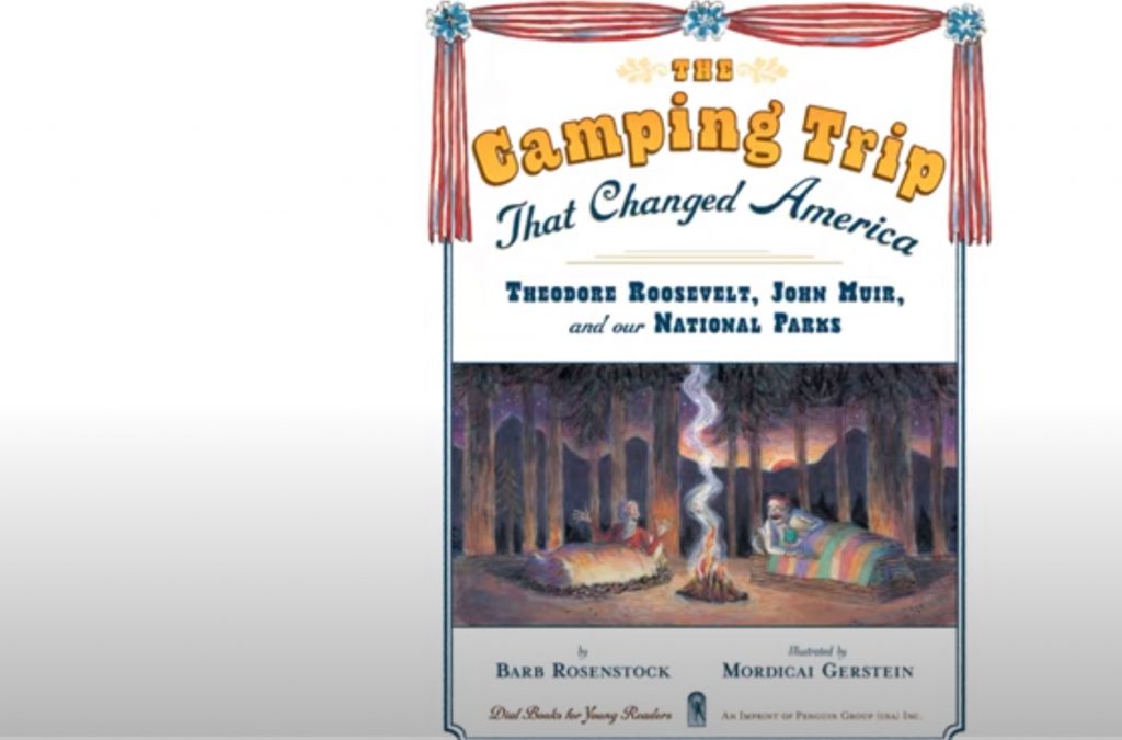 Screenshot of the book, The Great Camping Trip
